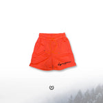 Electric Orange Mesh Stretch Short