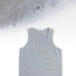 Lux Signed Steel Gray Tank Top