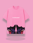 Women Crop Top Acid Pink