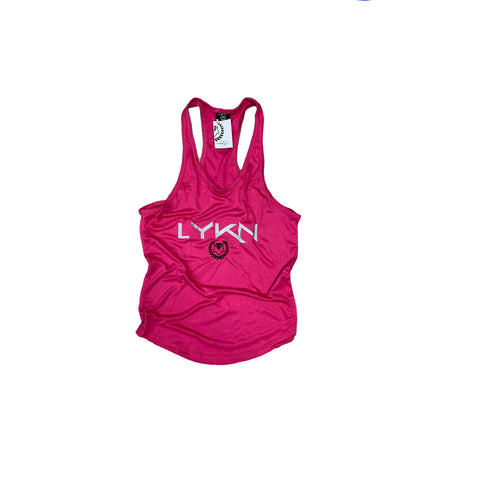 LYKN Pink/Silver Mesh Stringer